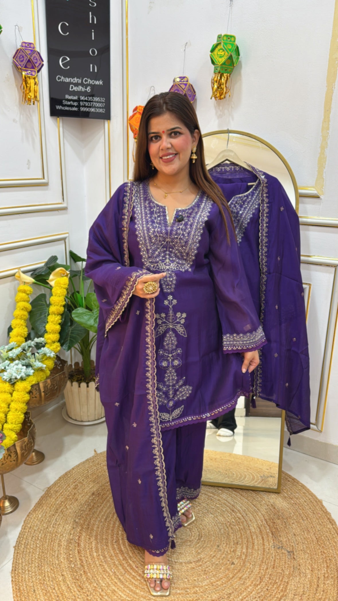 Ready to wear smart and comfortable modal cotton silk premium suit  GF668