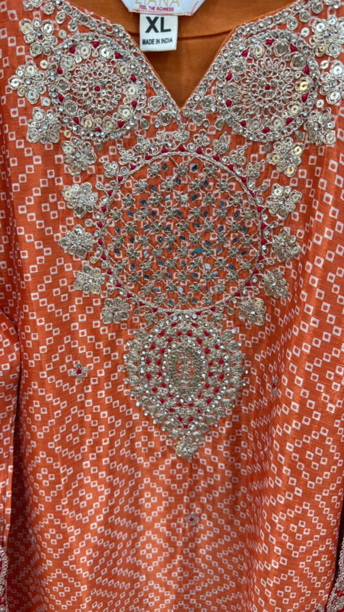 Classy and elegant ready to wear festival special pure chinnon silk designer garara style dress GF 648