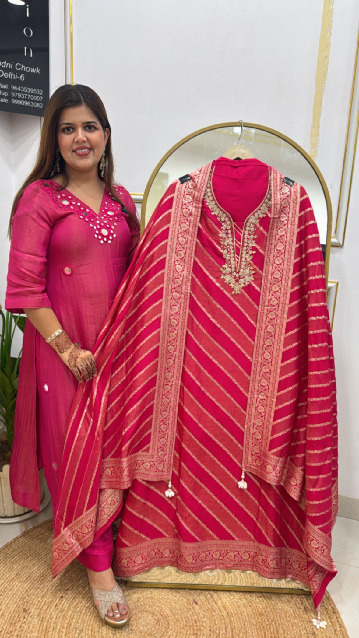 Rakhi Special Pure Silk Suit Material: GF 402