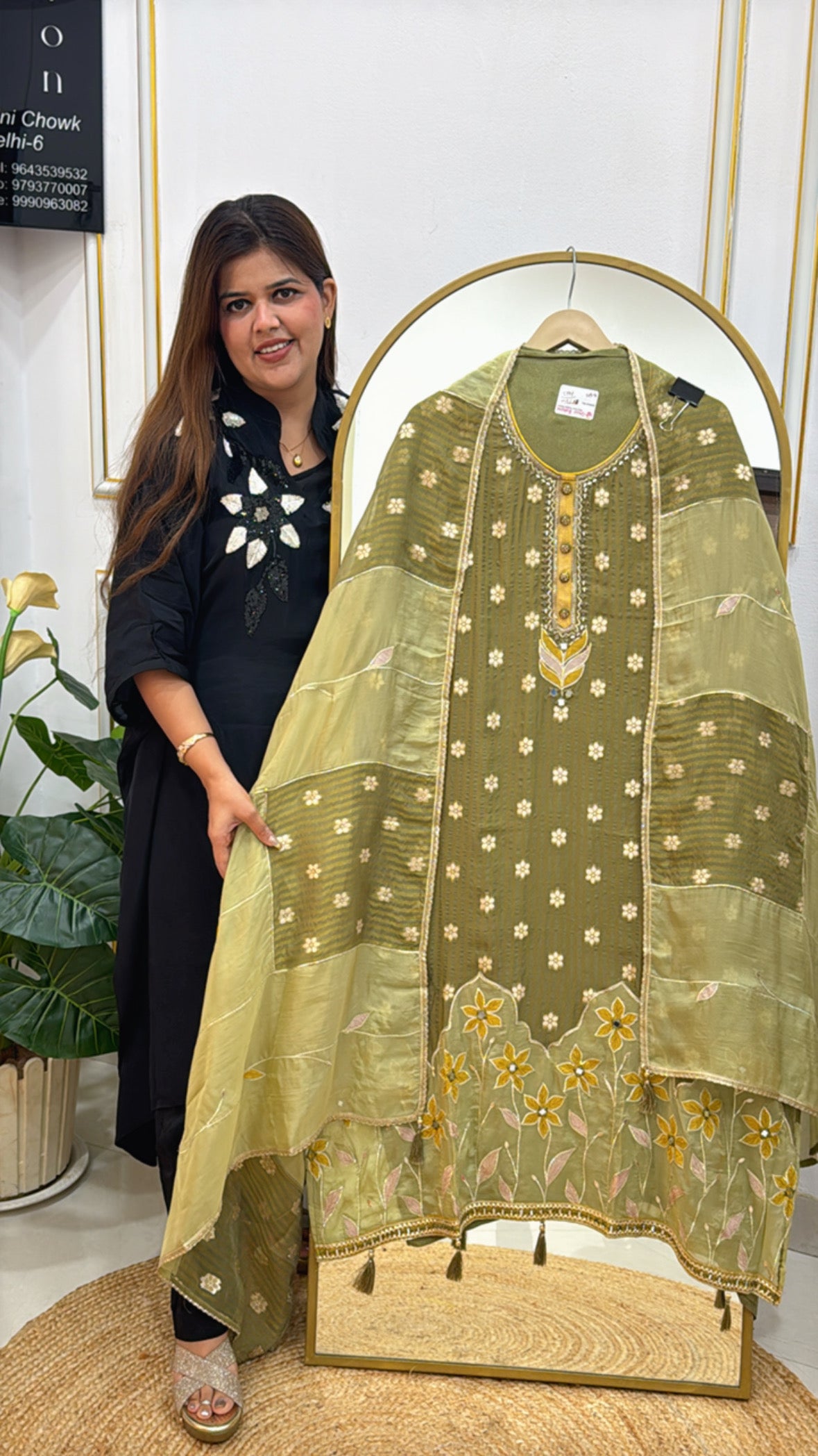 Pure Kanjivaram Organza Silk Unstitched Suit with Designer Weaved Dupatta GF 308