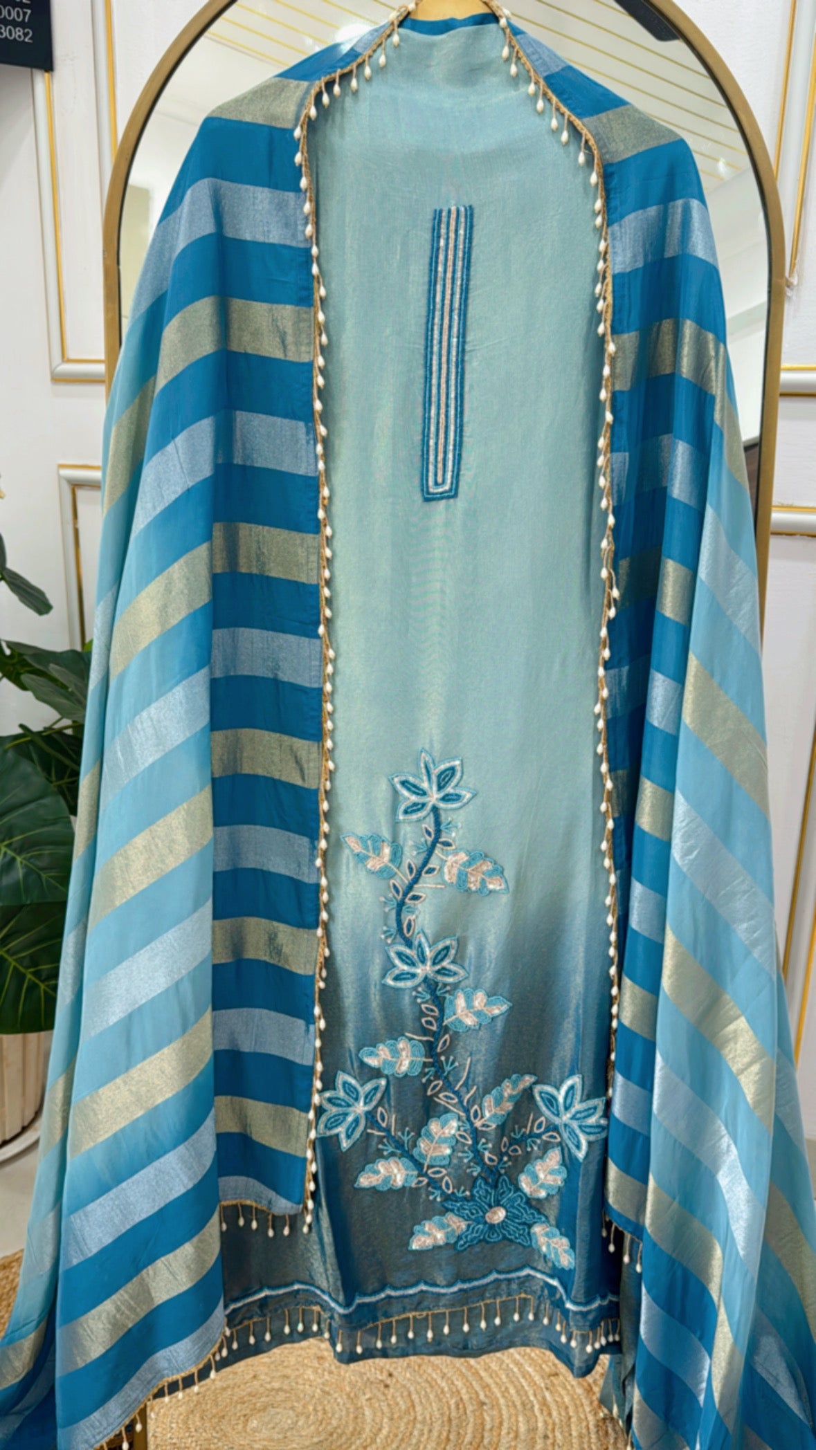 Festival Special Shimmer Silk Ombre Suit Set GF 328