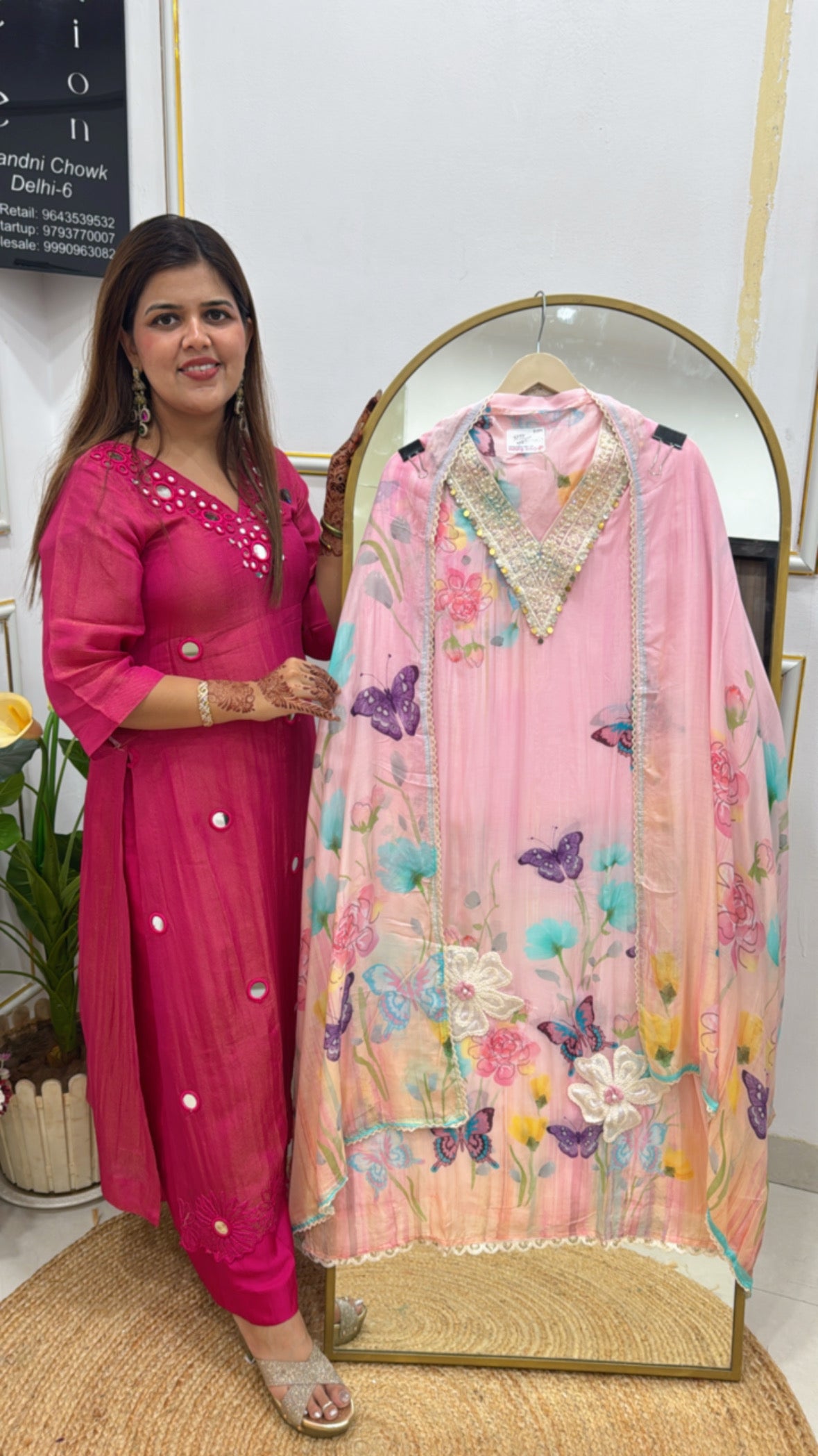 Boho Vibes Pure Muslin Printed Suit Set with Dupatta GF 405