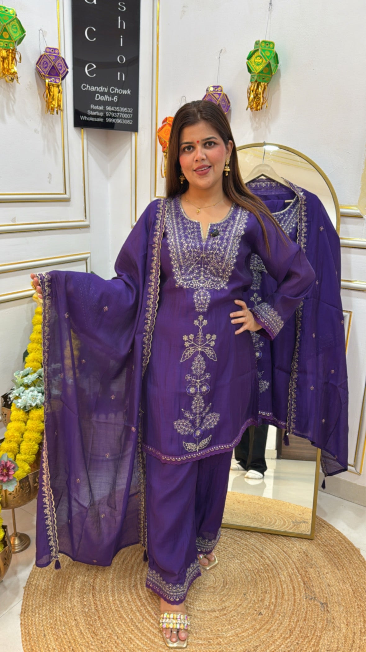 Ready to wear smart and comfortable modal cotton silk premium suit  GF668