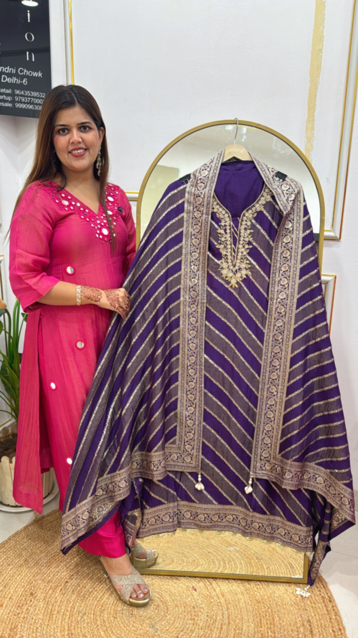 Rakhi Special Pure Silk Suit Material: GF 402