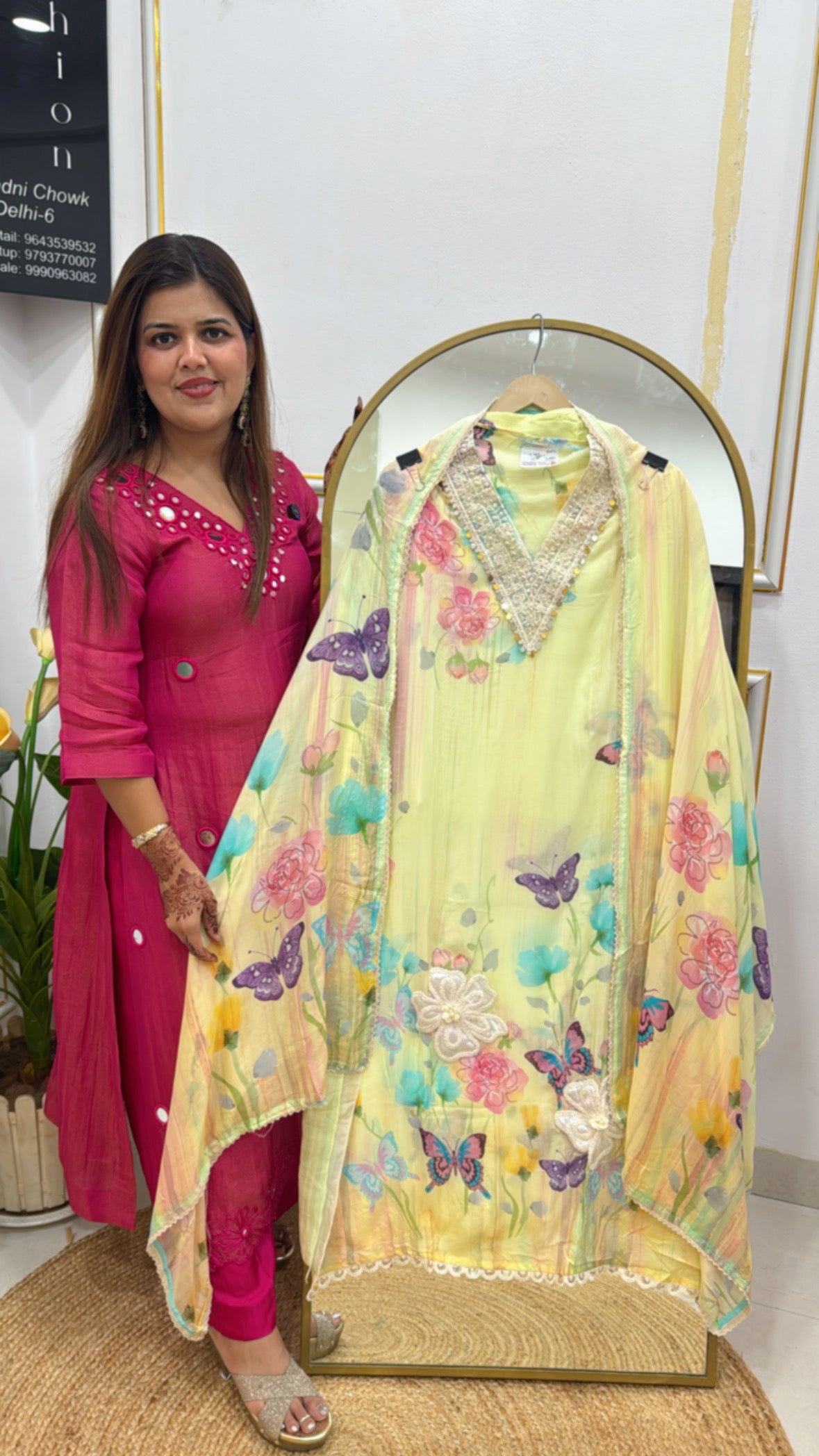 Boho Vibes Pure Muslin Printed Suit Set with Dupatta GF 405