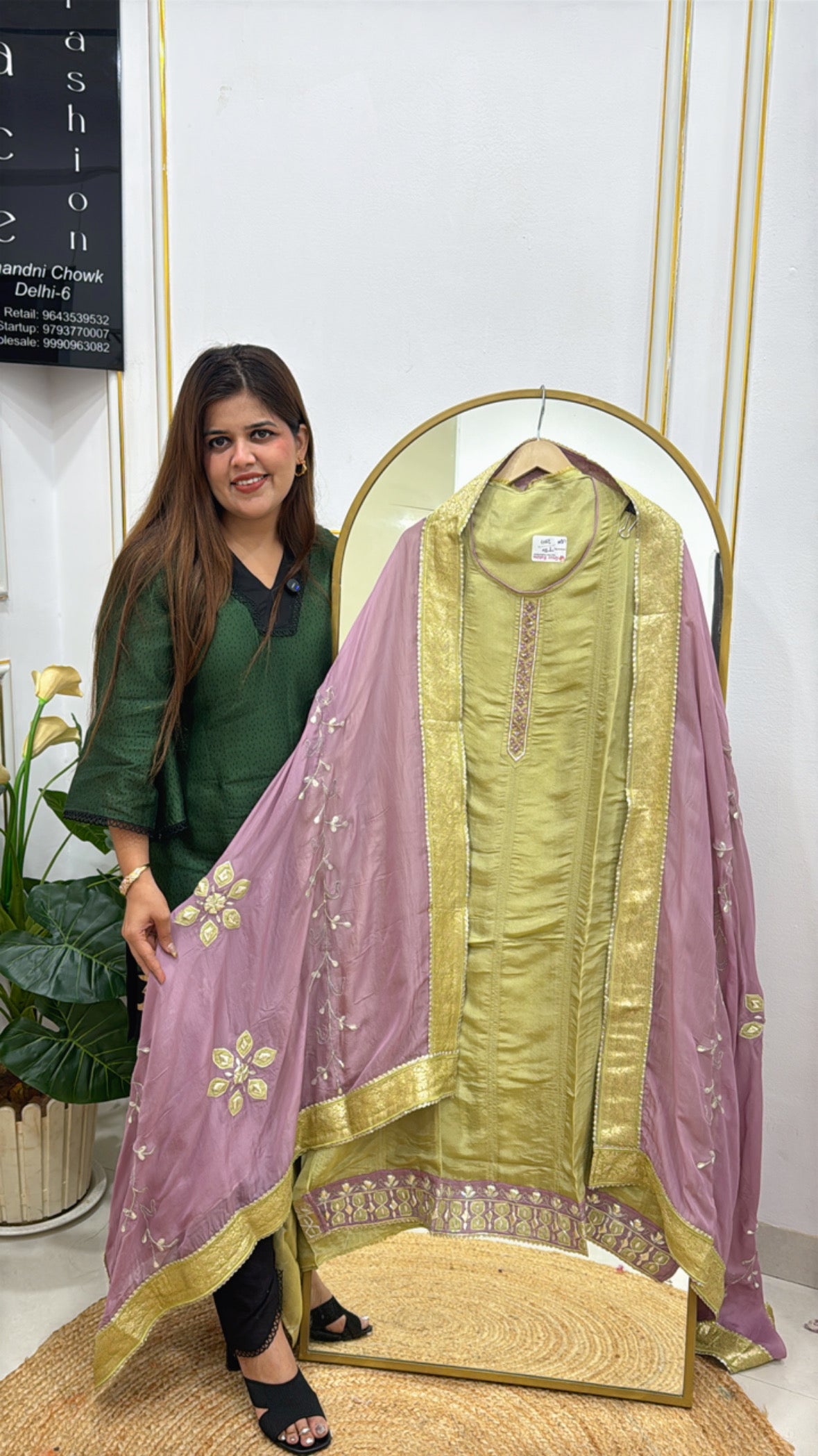 Pure Kanjivaram Organza Silk Unstitched Suit with Designer Weaved Dupatta GF 318