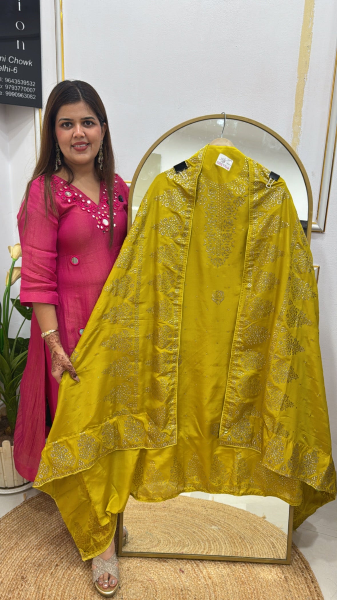 Gifting special cotton silk suit material GF 403