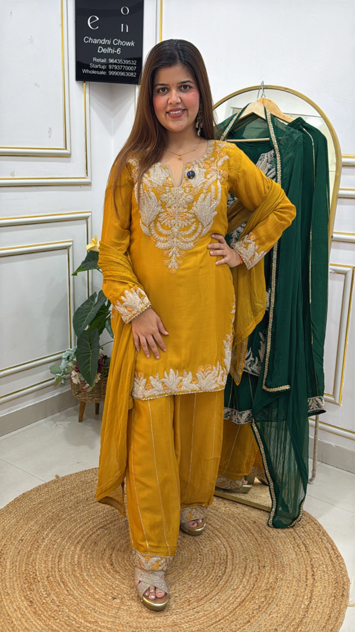 Festival special ready to wear pure chinnon silk partywear dress with full doria zardoji work all over dress GF619