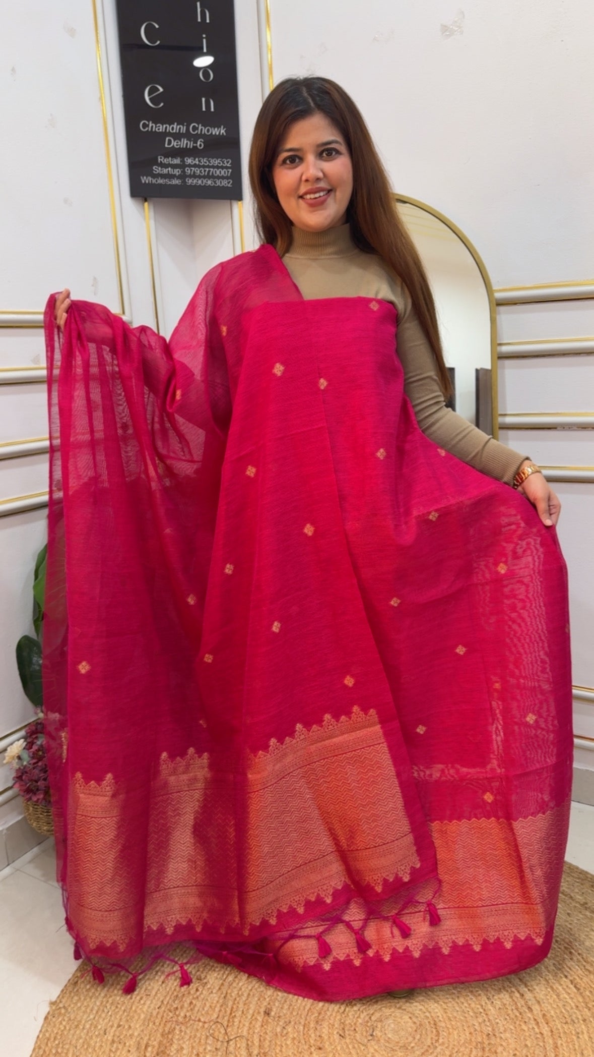 Premium pure  Best Seller Moonga silk weaved jamdhani suit mate with Moonga silk dupatta full weaved GF867