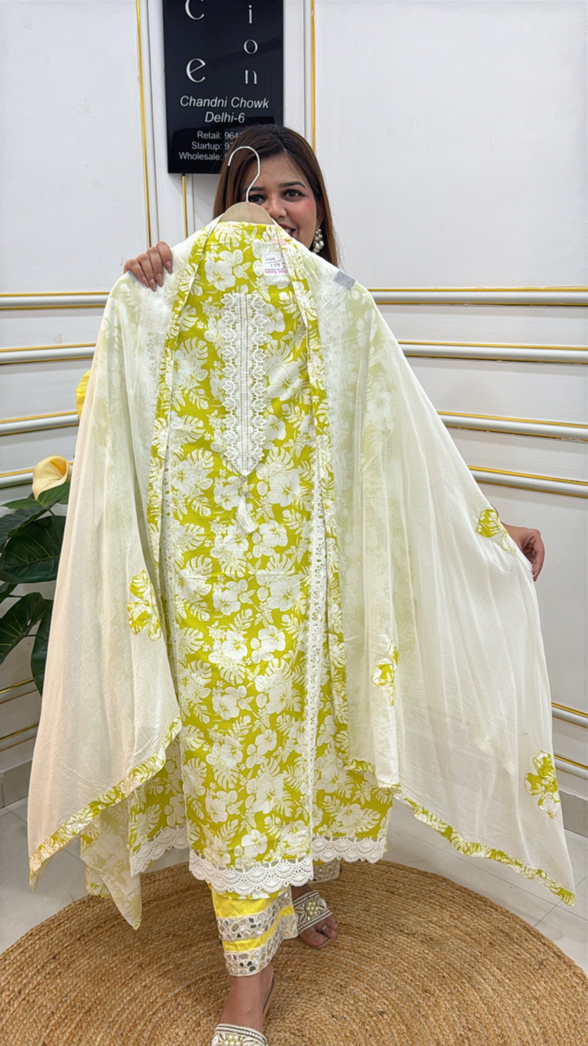 PREMIUM COTTON &nbsp;SHIRT WITH LACES CONCEPTS DESIGNER UNSTITCHED SUITS&nbsp; GF 140