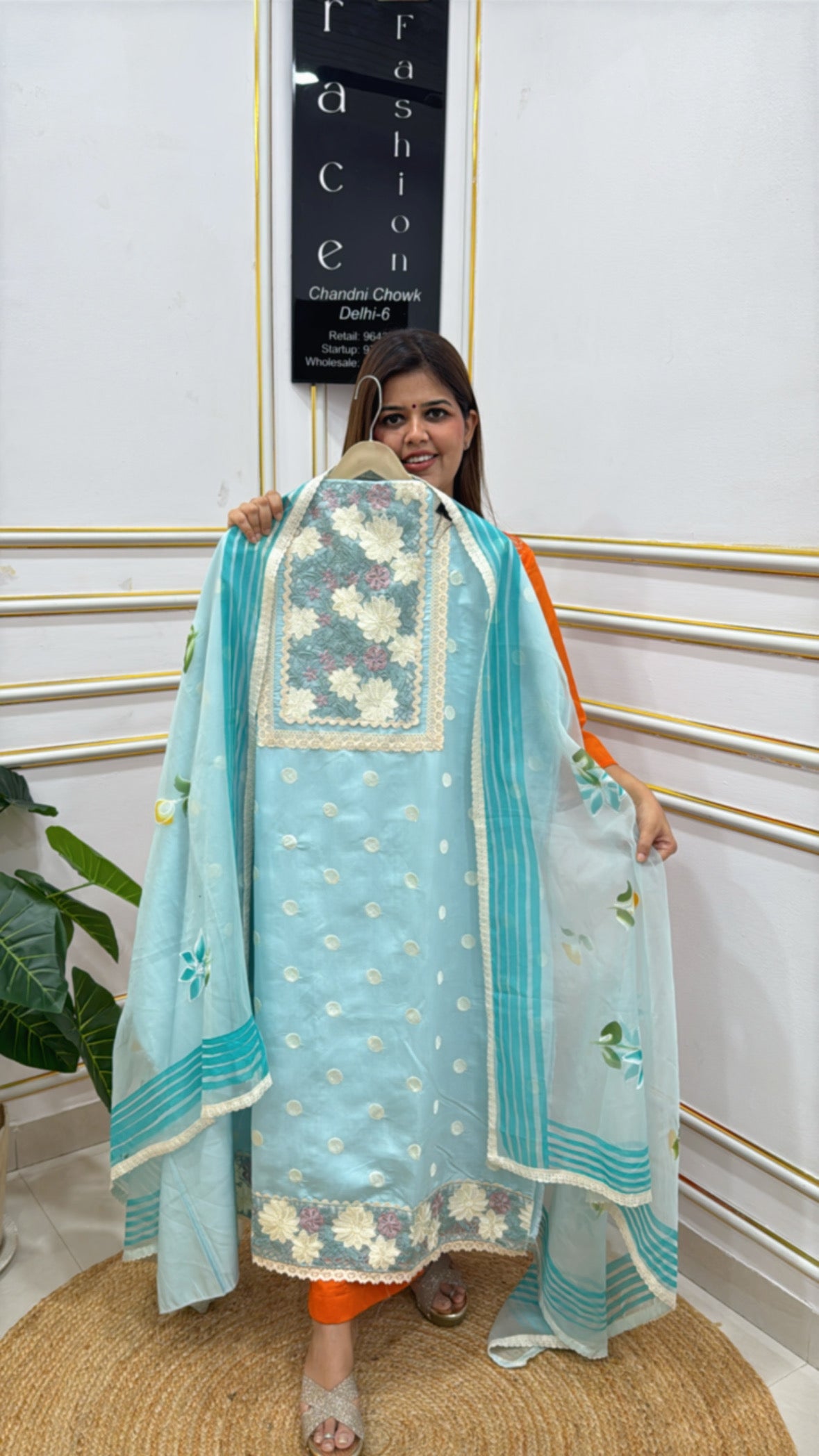 Premium Mal Cotton polka design GF 221