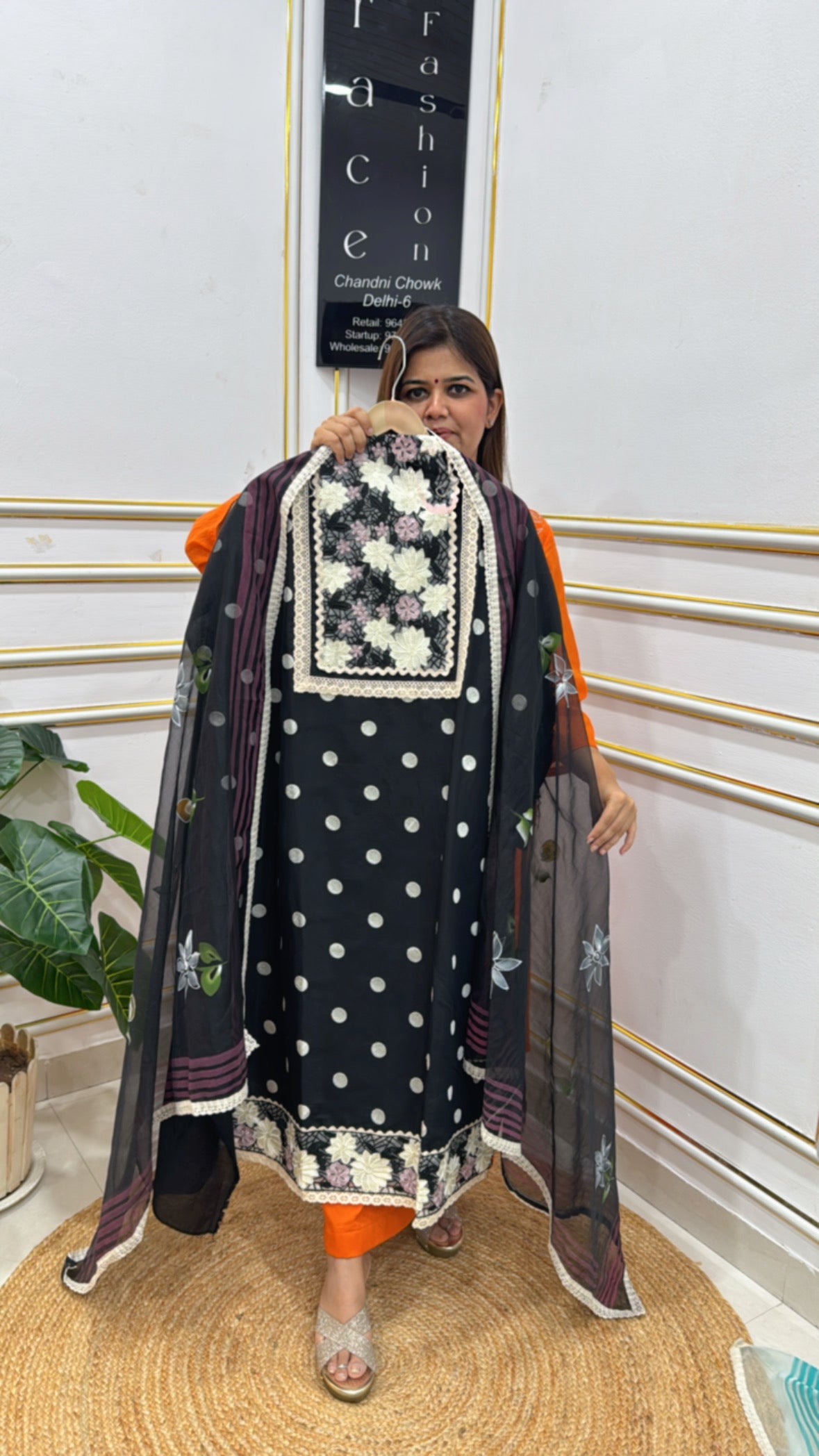 Premium Mal Cotton polka design GF 221