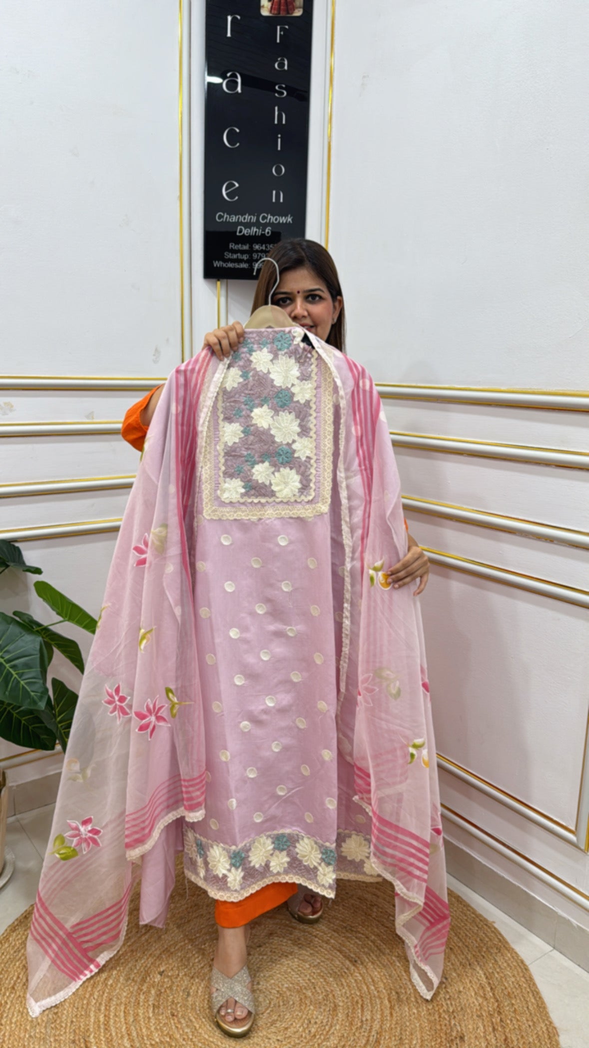 Premium Mal Cotton polka design GF 221