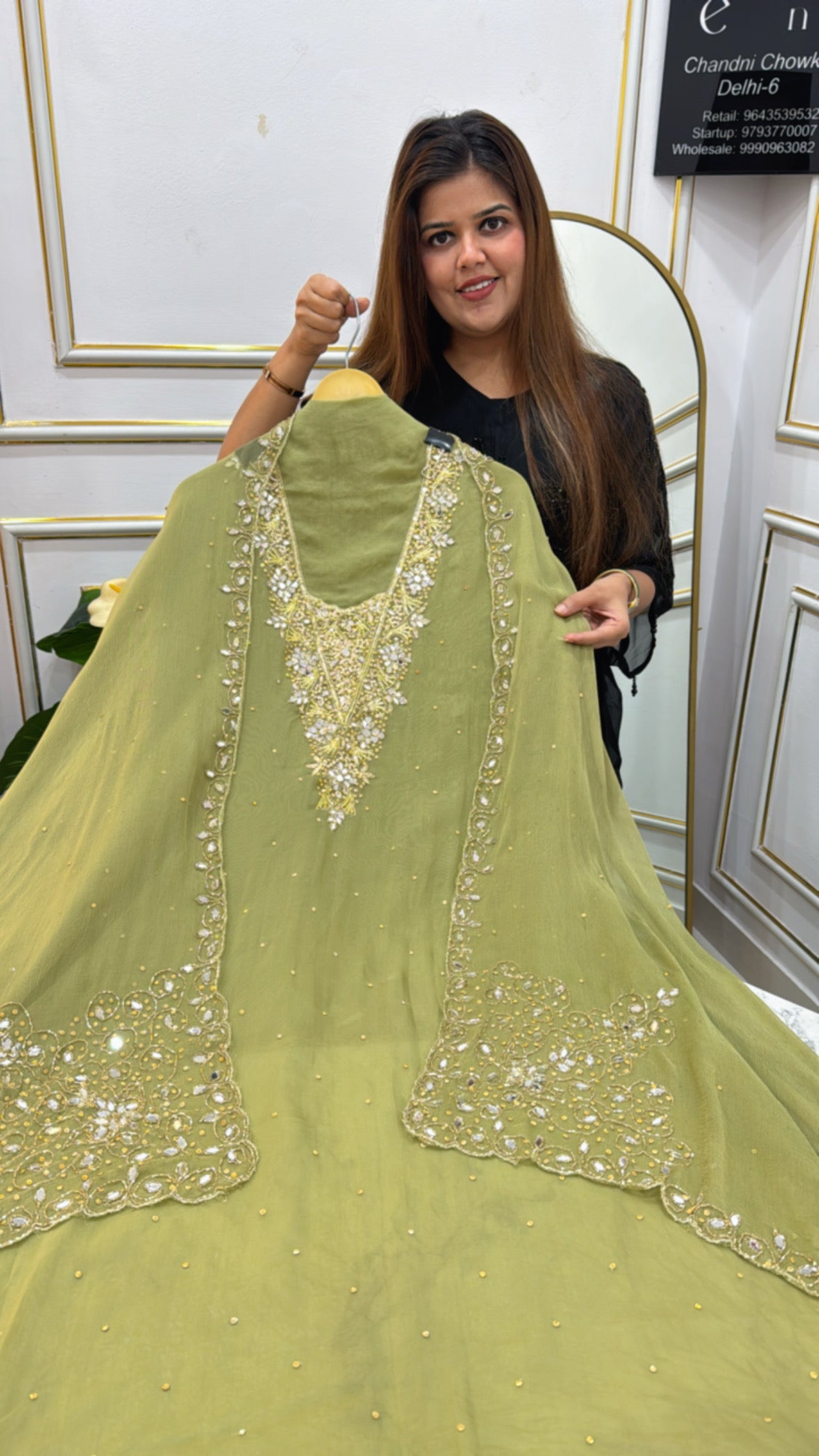 Pure silk handwork GF 219