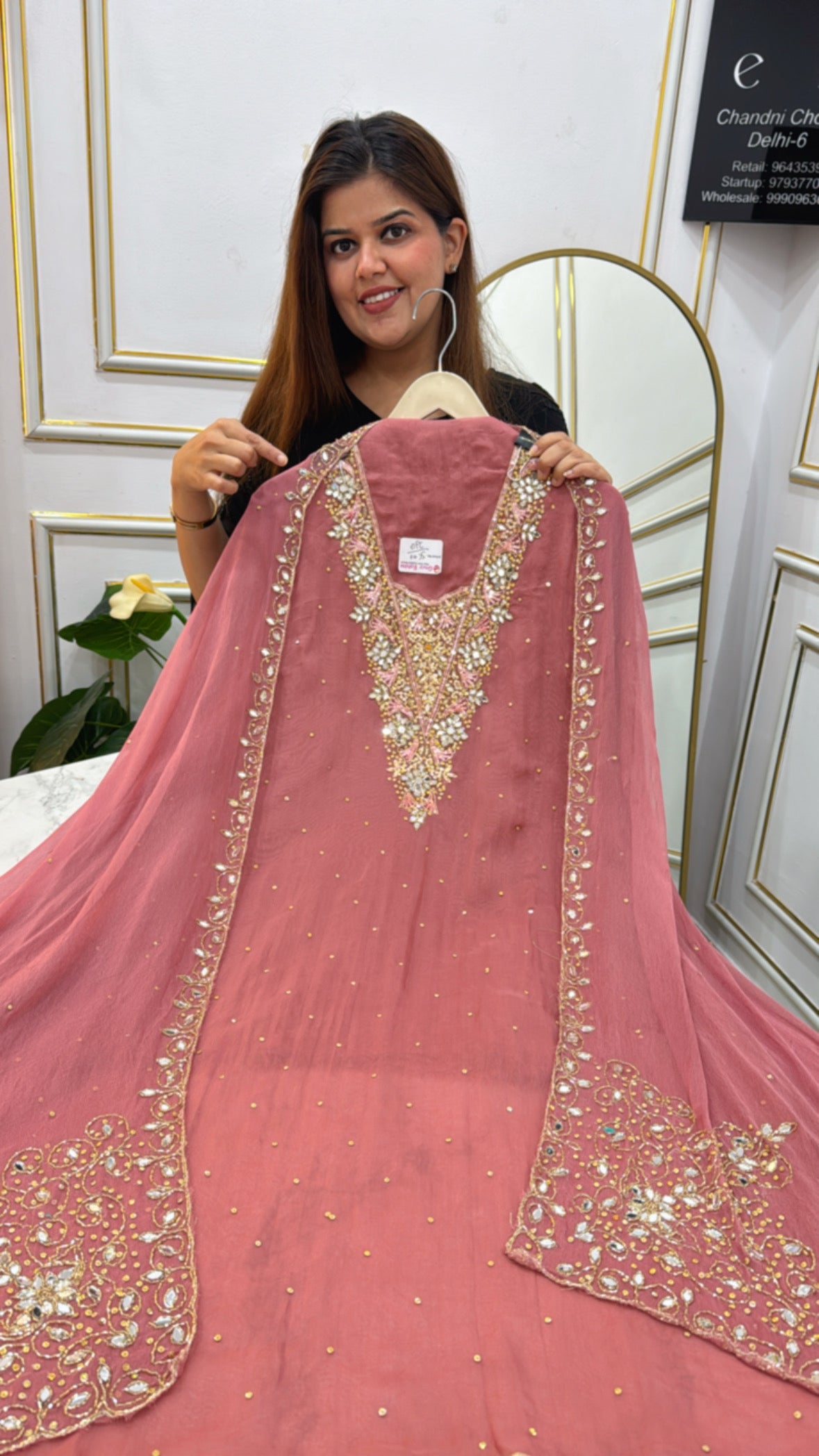 Pure silk handwork GF 219